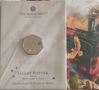 Großbritannien 50p Pence 2022 Münze Harry Potter Hogwarts Baden-Württemberg - Laufenburg (Baden) Vorschau