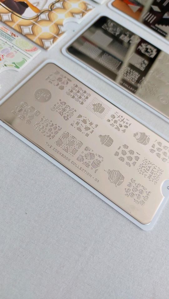 4 Moyou London Stamping Plates in Heidelberg