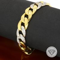 M*186221 Wert 12.000,- Brillant Panzer Armband 18 Kt Gold XXYY Essen - Karnap Vorschau