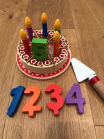 Playtive Kuchen Zubehör zur Spielküche Geburtstagstorte Holz Bayern - Amorbach Vorschau