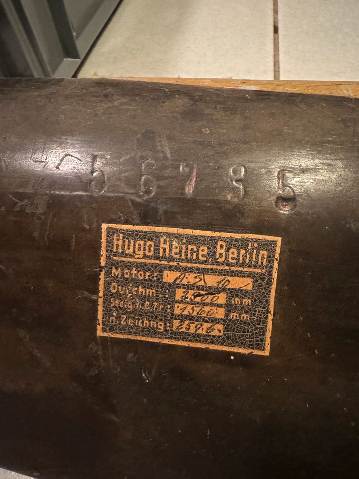 Hugo Heine Berlin Holzpropeller Sammlerstück sehr selten Flugzeug in Bremen