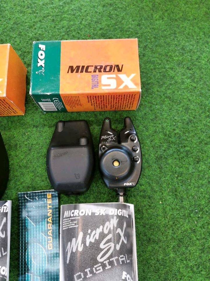 2× Fox Micron SX Digital Bissanzeiger Gelb / Grün FULLSET mit OVP in Bad Bentheim