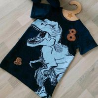 Geburtstagsoutfit tshirt 8 Geburtstag trex dino handmade 128/134 Rheinland-Pfalz - Betzdorf Vorschau