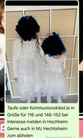 Kommunionskleid Taufkleid Kommunion Kleid Blumenmädchen Hessen - Hochheim am Main Vorschau