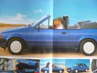 Ford Escort Cabrio, Prospekt von 8/1983 Nordrhein-Westfalen - Lippstadt Vorschau