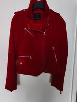 Damen-Lederjacke Gr. 34, kirschrot, Biker-Stil Berlin - Schöneberg Vorschau