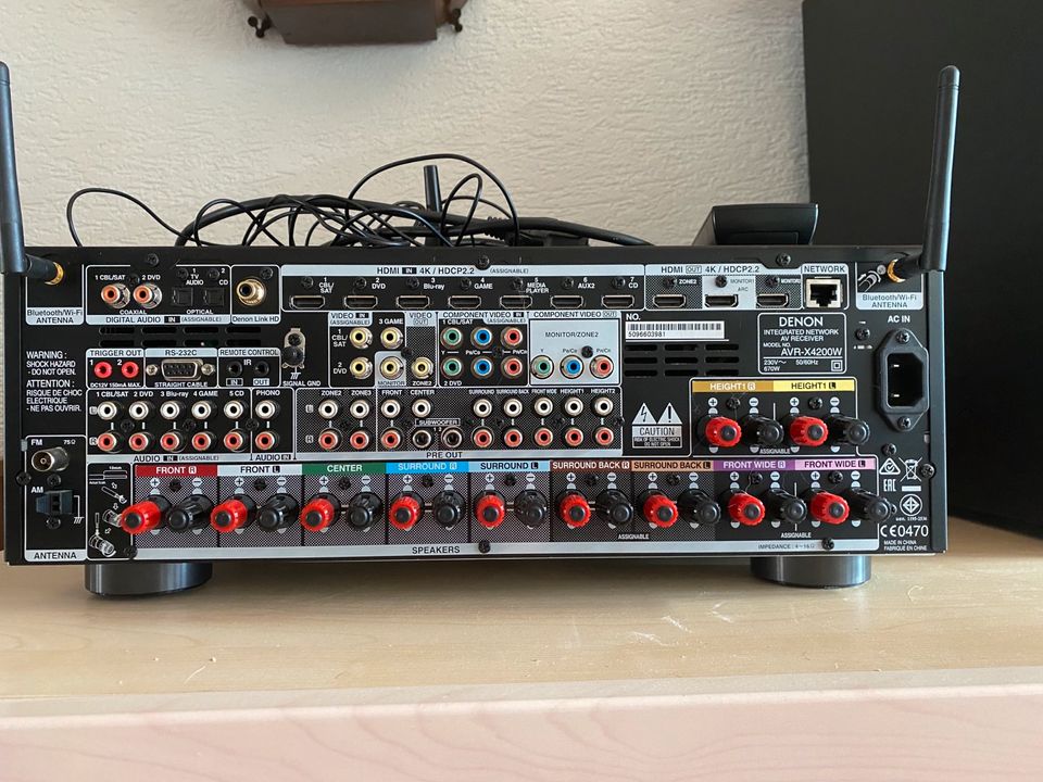 Denon AVR - X 4200 W Einrichten in Heideck