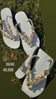 Flip Flops Hawaianas Zehensandalen Verzieren Neu Gr.39 Bayern - Biessenhofen Vorschau