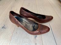 Maripe Pumps braun Gold 39 Baden-Württemberg - Neuhausen Vorschau