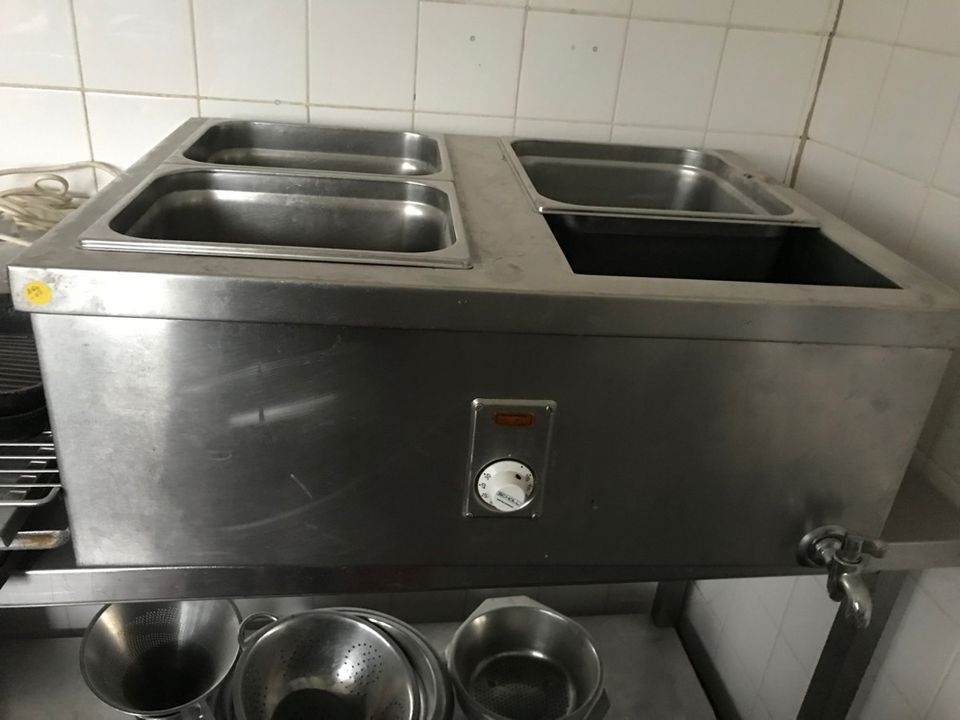 Bain Marie "Scholl"großvolumig 35 Liter,Zu und Ablauf in Saarbrücken