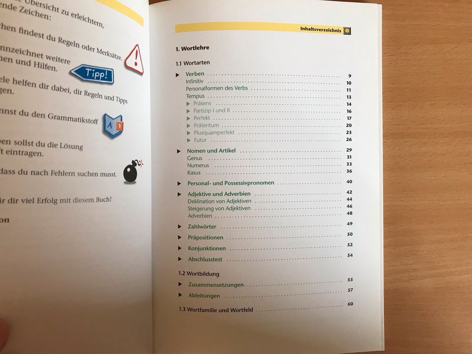 Grammatik 5. / 6. Klasse Duden Übungsbuch in Kehl