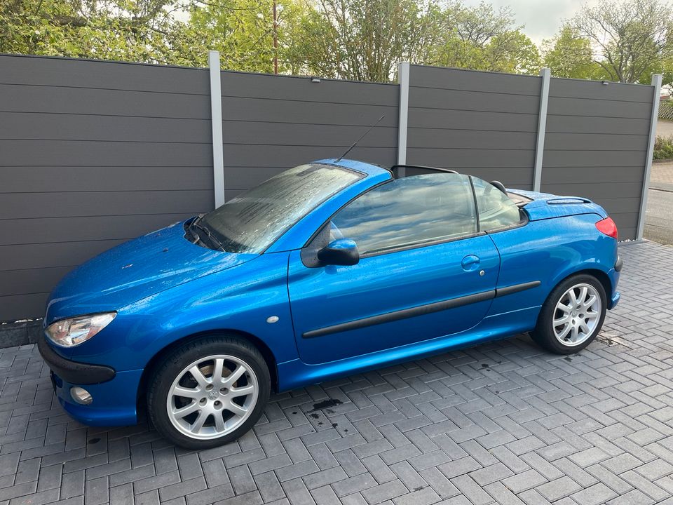 Peugeot 206 cc Cabrio 2 Hand in Gieboldehausen