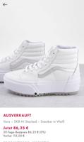 Vans - SK8-Hi Stacked - Sneaker in Weiß Leder Thüringen - Apolda Vorschau