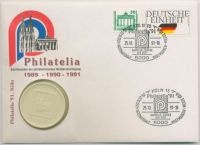 Bund 1991 Philatelia Köln Numisbrief mit Porzellanmedaille (N643) Nordrhein-Westfalen - Dülmen Vorschau