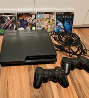 Verkaufe PS3 silm mit 7 Spielen & 2 Controller Sachsen-Anhalt - Oschersleben (Bode) Vorschau