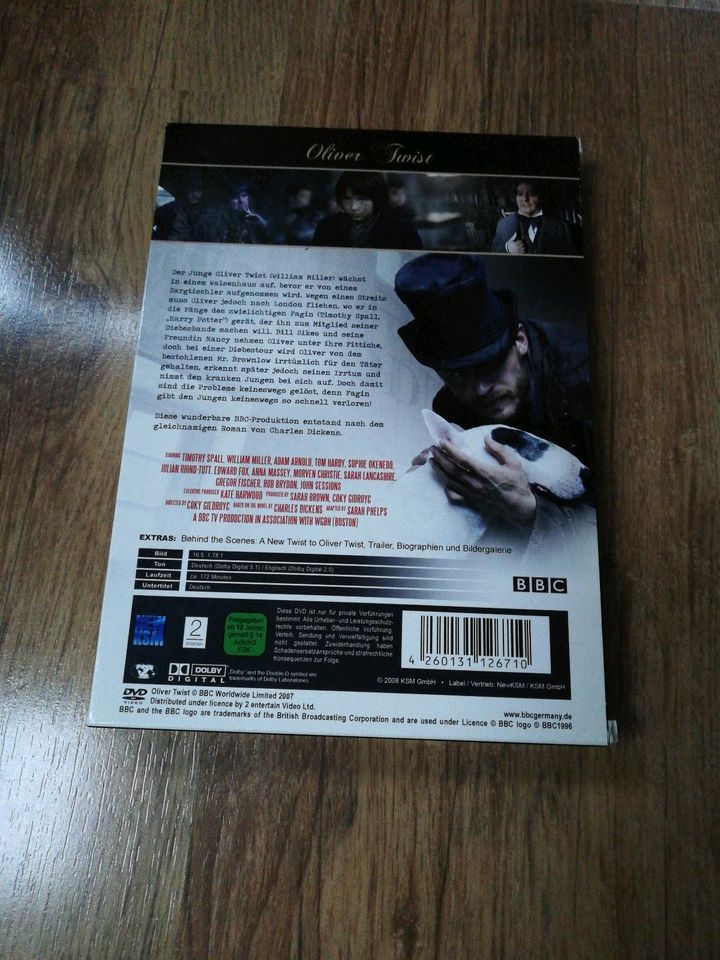 Charles Dickens Oliver Twist DVD - 2007 BBC 2 Disc Set in Stegaurach