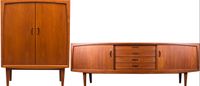 Set Sideboard + Highboard BARTELS Massiv Mid Century Vintage Teak Nordrhein-Westfalen - Paderborn Vorschau