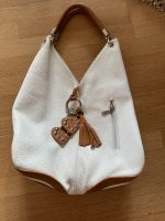 Ledertasche / Shopper Marke Borse in Peller weiß Nordrhein-Westfalen - Bergisch Gladbach Vorschau