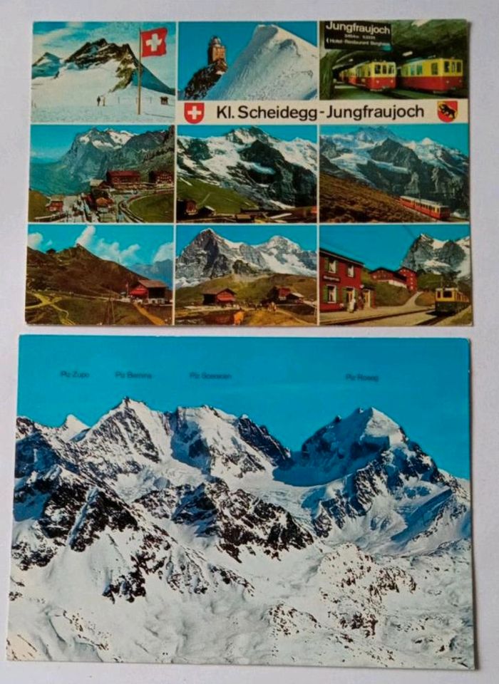Schweiz 14 Ansichtskarten/Postkarten Geneve,St.Moritz,Bern,Zürich in Velbert