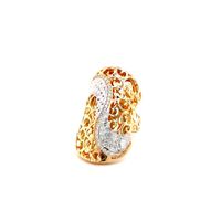 Ring Gelb Weiß Gold Zirkonia 585 Damen Geschenk Schmuck 172037 Schleswig-Holstein - Lübeck Vorschau