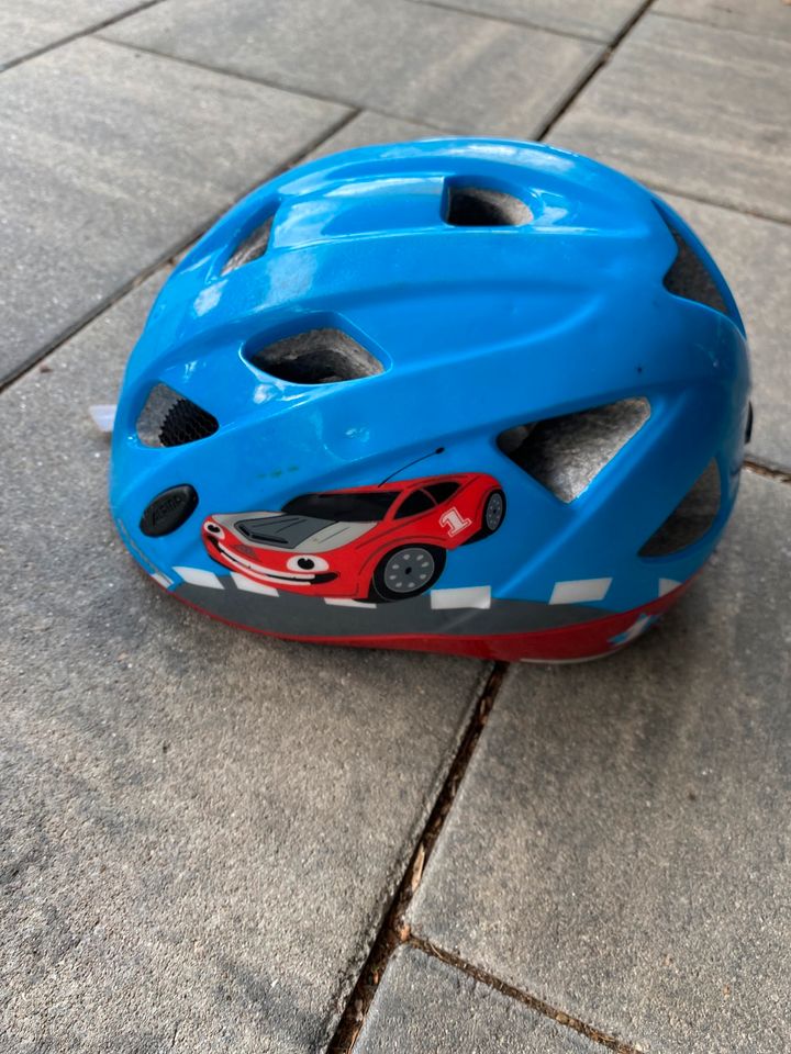 Alpina Helm blau Kind Fahrradhelm Helm in Waldaschaff