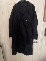 COS dklblauer Satin Trenchcoat Gr. 52 Frankfurt am Main - Sachsenhausen Vorschau