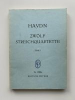 Joseph Haydn  Zwölf Streichquartette - Band I, Nr. 1-6 (EP 1026a) Dortmund - Innenstadt-West Vorschau