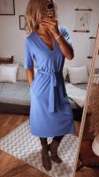 Blaues Kleid Blogger mit Gürtel Niedersachsen - Alfeld (Leine) Vorschau