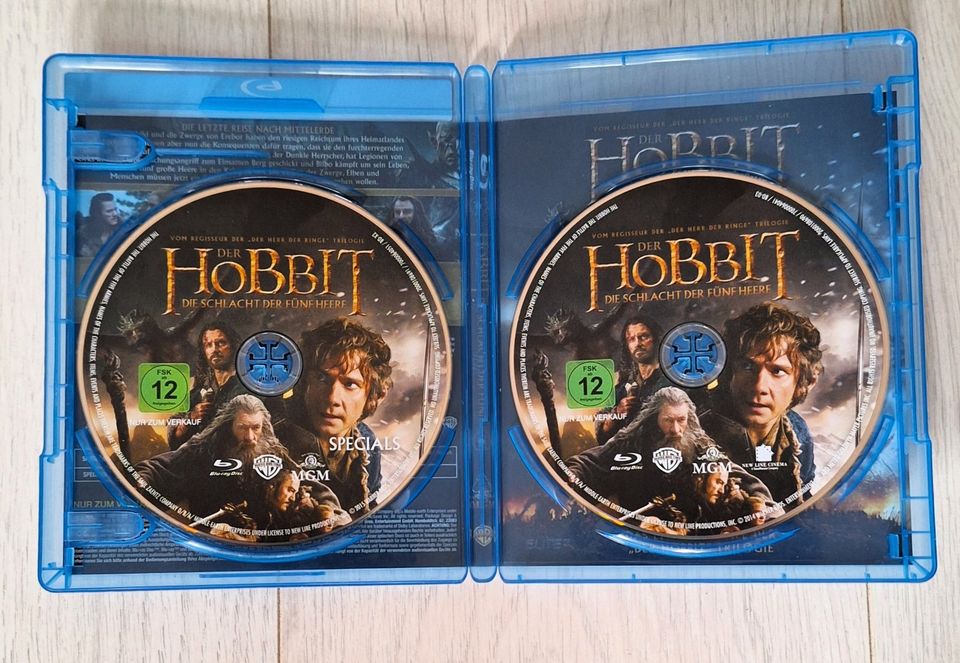 Der Hobbit 3: "Die Schlacht der Fünf Heere", Blu ray Filme in Gersthofen