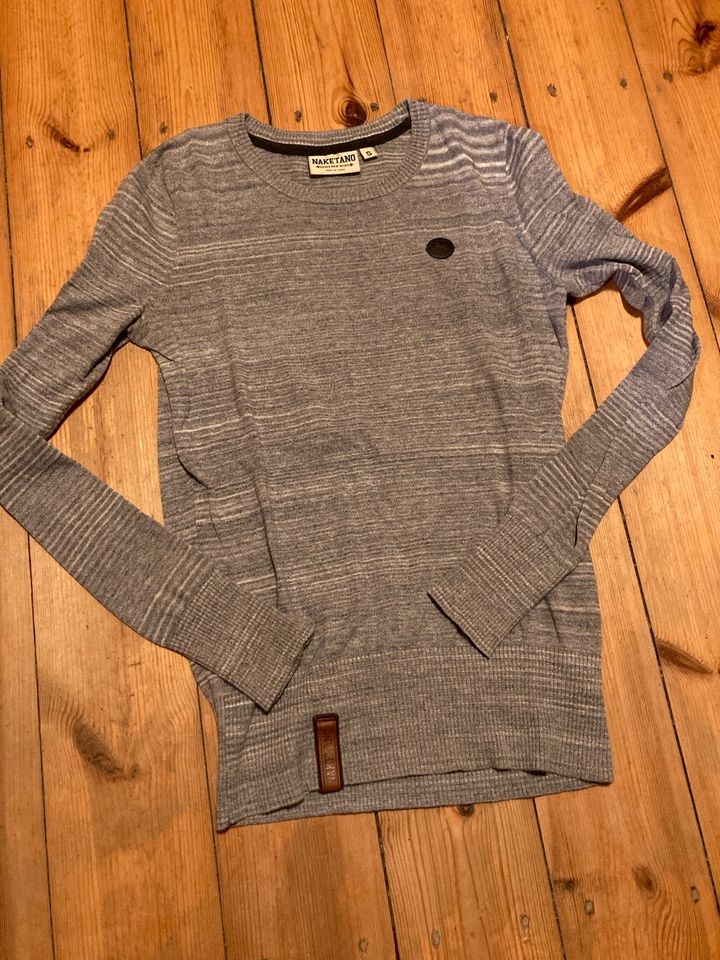 Pullover Naketano Damen Gr. S 36 blau grau in Berlin