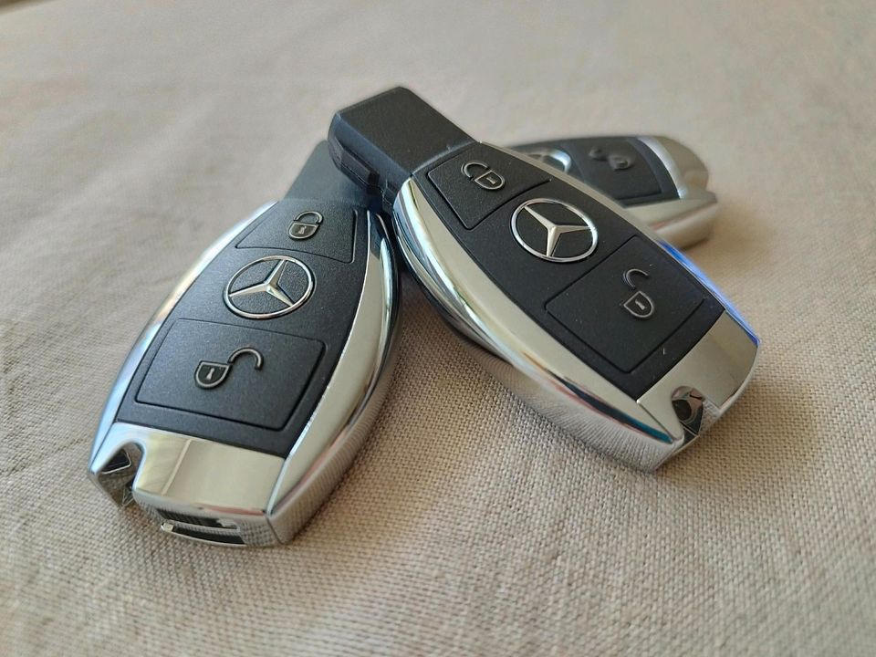 Mercedes W164 W169 W203 W204 X204 W209 W211 W212 W221 R230 W245 W639 W906 Schlüssel Programmierung / nachmachen in Köln