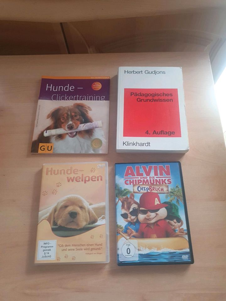 Verschiedene Bücher und DVDs in Blaubeuren