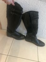 Lederstiefel schwarz Baden-Württemberg - Wiesensteig Vorschau