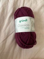 gründl classico merino farbe 11 rot lila wolle Nordrhein-Westfalen - Witten Vorschau