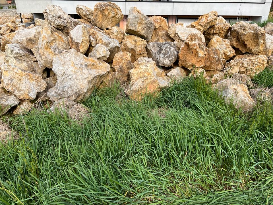 Natursteine Mauer - Kalksteine - Bruchsteine - Gestaltungssteine in Allmendingen