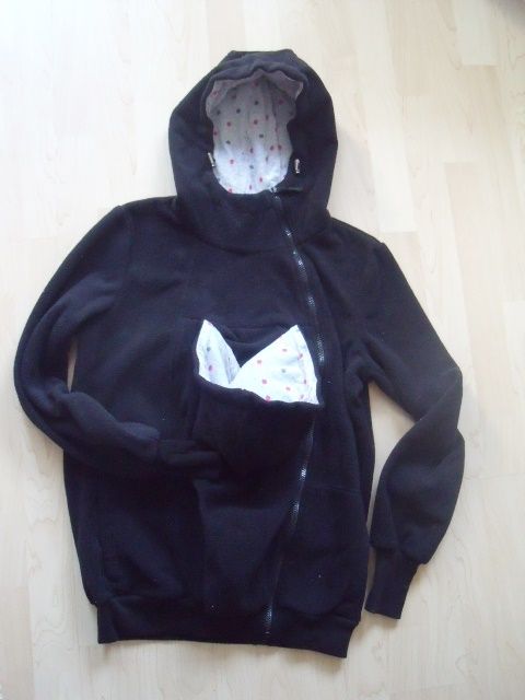 Bellivalini MAMA BABY Tragejacke Fleece Umstandsjacke Gr: M 42 NE in Weinheim