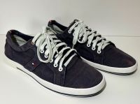 Tommy Hilfiger Sneaker Herren Canvas Stoff navy blau Gr. 44 Niedersachsen - Bad Rothenfelde Vorschau