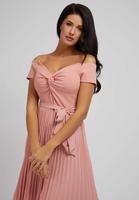 Guess Kleid Dress plissiert Rosa Grösse S Top Zustand Frankfurt am Main - Eschersheim Vorschau