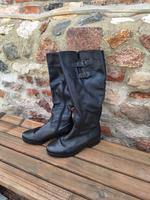 Damen Stiefel verstellbarer Schaft schwarz Gabor Gr. 5,5 Sachsen-Anhalt - Halle Vorschau