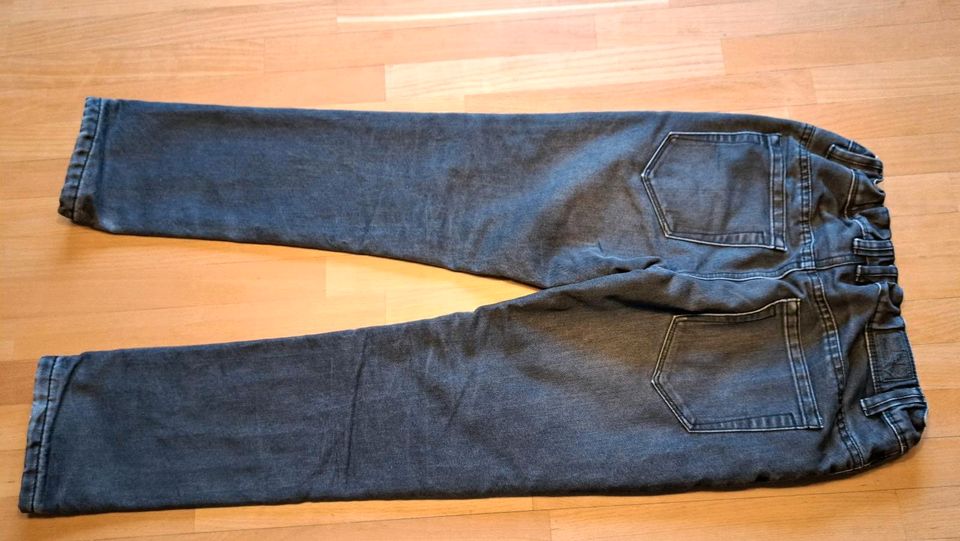 C&A Jungen Jeans Gr. 146 gefüttert schwarz grau in Pinneberg