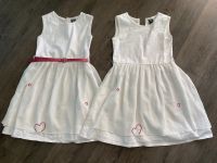 Sommerkleider 116 weiß Zwillinge Mädchen Baden-Württemberg - Kirchdorf an der Iller Vorschau