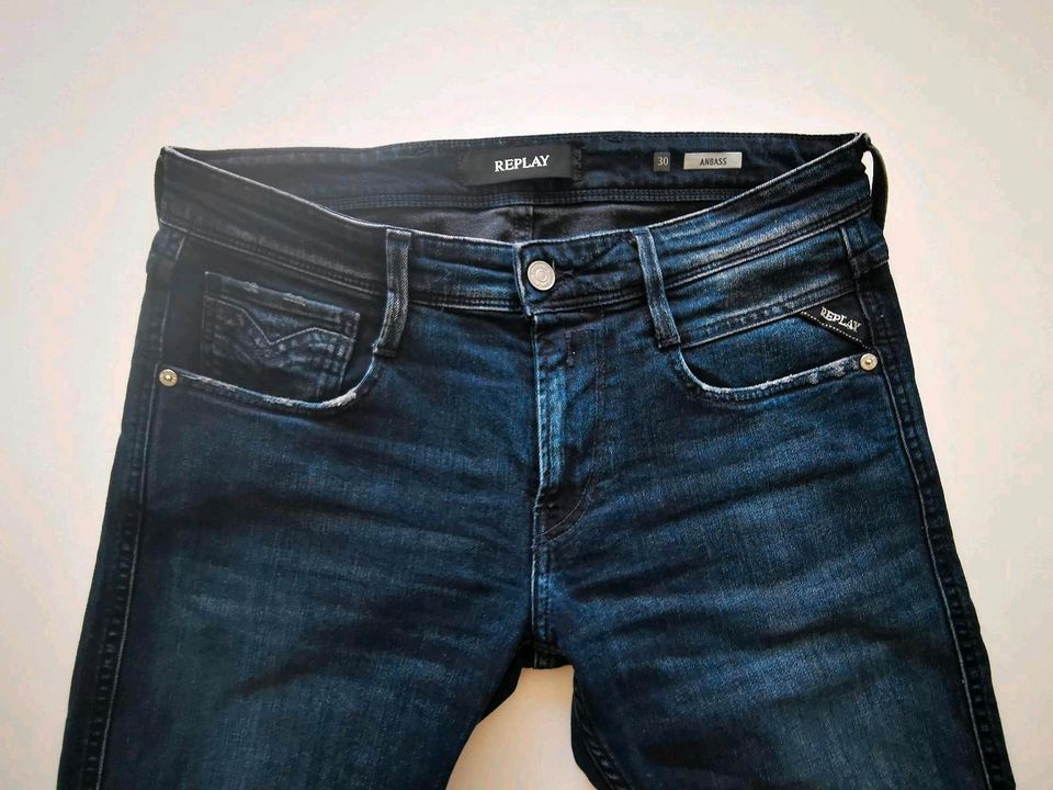 ⭐ Replay blue Jeans Hose W30/L30 in Rödermark