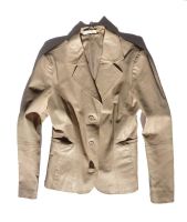 Lederjacke Damen Gr: 44 / S Beige Echteder Basic Line Casual Berlin - Mitte Vorschau