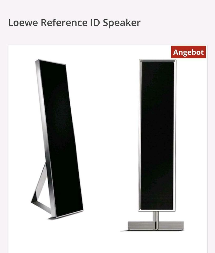 LOEWE. REFERENCE ID Lautsprecher - 3 Stück (Keramik-Technologie) in  Baden-Württemberg - Mannheim | Lautsprecher & Kopfhörer gebraucht kaufen |  eBay Kleinanzeigen ist jetzt Kleinanzeigen