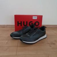 Hugo Boss Sneaker Icelin Runn Silber Größe 44 Nordrhein-Westfalen - Leverkusen Vorschau