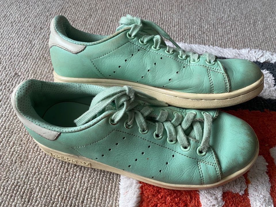 Adidas Stan smith 38 2/3 5 1/2 türkis in Niestetal