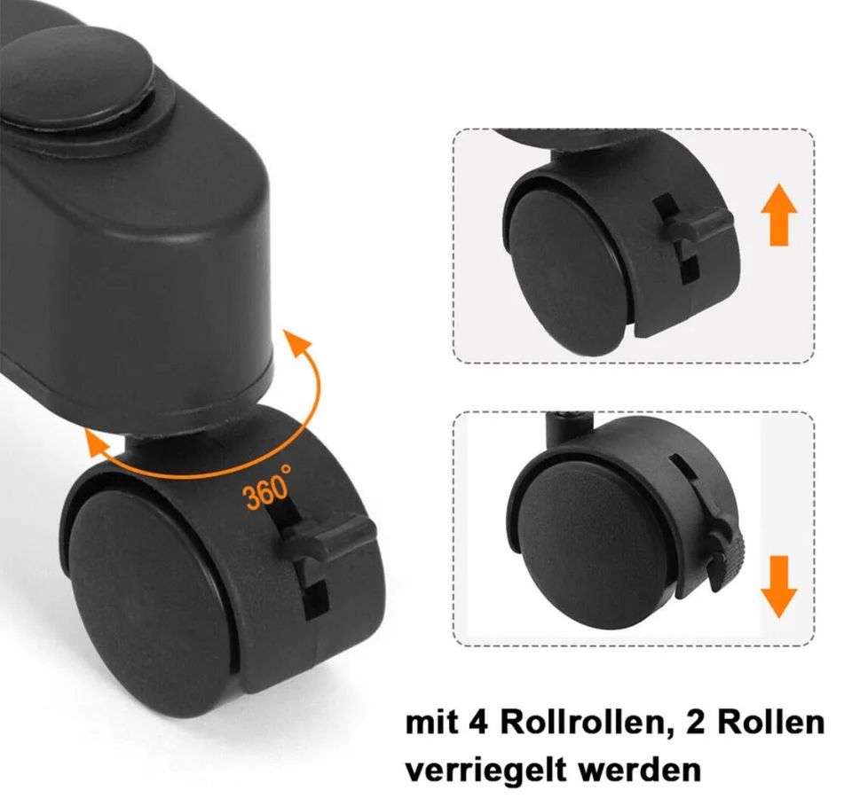 Garderobenständer Kleiderständer Kleiderstange Rollenständer in Bebra