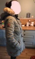 Naketano Jacke Parker Wintermantel Winterjacke Schnizzel Khaki Sachsen-Anhalt - Halle Vorschau