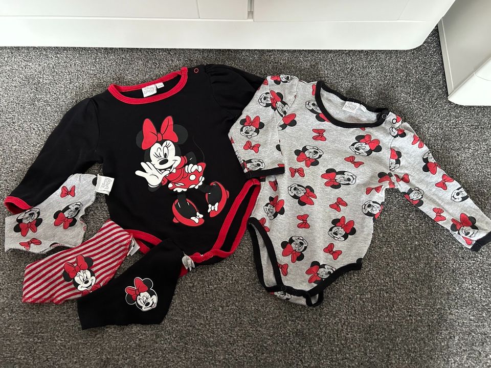 Disney Minnie Maus Bodies & Tücher 74/80 in Prohn