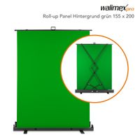 Roll-up Panel Hintergrund grün 155x200 NEU Nordrhein-Westfalen - Oberhausen Vorschau